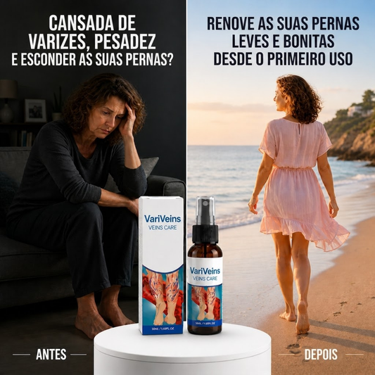 VARIVEINS™ - VOLTA A TER PERNAS LEVES NESTE VERÃO