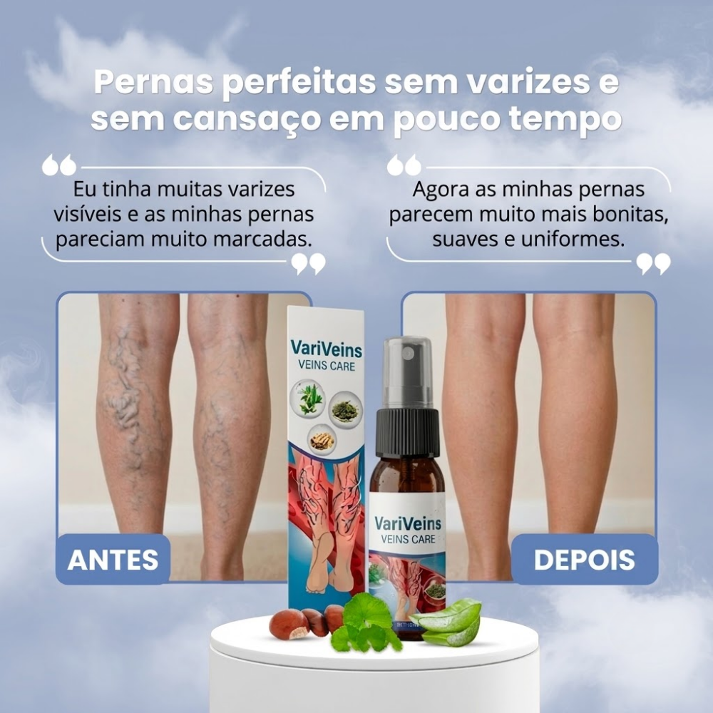 VARIVEINS™ - VOLTA A TER PERNAS LEVES NESTE VERÃO